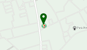 【予約制】Bounce セブンイレブン川越小筒北店ロッカー保管場所の地図画像