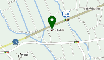 【予約制】Bounce ロッカー ヤマト運輸 南足柄センター 保管場所の地図画像