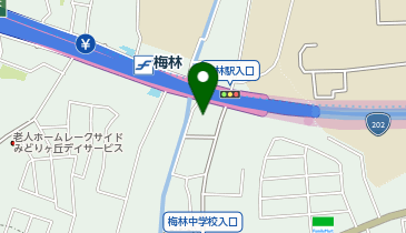 【予約制】Bounce ロッカー ヤマト運輸 福岡梅花センター 保管場所の地図画像