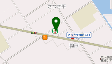 【予約制】Bounce セブンイレブン三郷駒形店のロッカー保管場所の地図画像