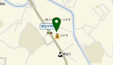 【予約制】Bounce セブンイレブン 川崎菅生1丁目店 ロッカー 収納スポットの地図画像