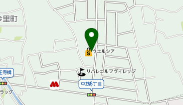 【予約制】Bounce ロッカー ウエルシア 宝塚中筋店 保管場所の地図画像