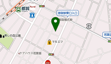【予約制】Bounce ロッカー ウエルシア千葉都賀店 収納スポットの地図画像
