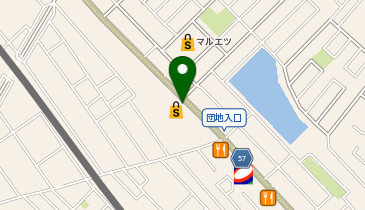 【予約制】Bounce ロッカー Big-A 鎌ヶ谷円山店 お預かりスポットの地図画像