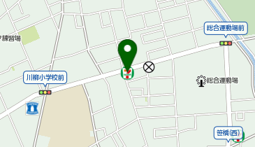 【予約制】Bounce セブンイレブン 草加公園通り店 ロッカー 収納スポットの地図画像