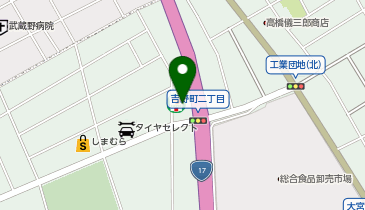 【予約制】Bounce セブンイレブン さいたま大宮市場前店 ロッカー 収納スポットの地図画像