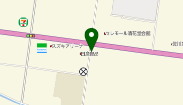 【予約制】Bounce ロッカー ヤマト運輸 一関赤尾木センター 保管場所の地図画像
