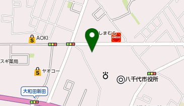 【予約制】Bounce ロッカー ウエルシア八千代大和田店 保管場所の地図画像