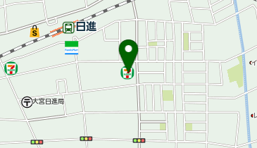 【予約制】Bounce セブンイレブン さいたま日進駅東店 ロッカー 保管場所の地図画像