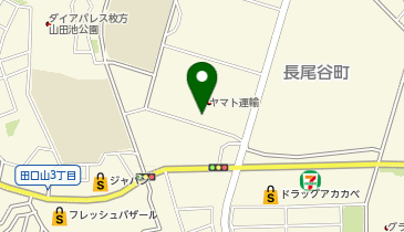 【予約制】Bounce ロッカー ヤマト運輸 枚方長尾谷センター預かり所の地図画像