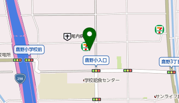 【予約制】Bounce セブンイレブン三郷高野中央通り店のロッカー保管場所の地図画像
