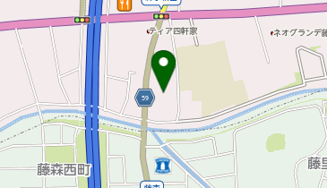 【予約制】Bounce ロッカー ヤマト運輸 名東高屋代センター2保管場所の地図画像