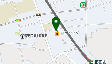 【予約制】Bounce ロッカー商品飯田野田店 保管スポットの地図画像
