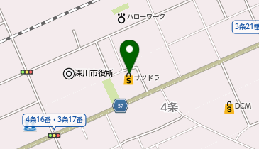 【予約制】Bounce ロッカー薩摩深川店 収納スポットの地図画像