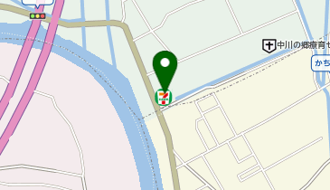 【予約制】Bounce ロッカー セブンイレブン松伏下赤磐店保管場所の地図画像