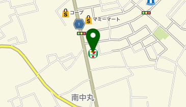 【予約制】Bounce Locker Seven-Eleven Saitama Minami Nakamaru store Storage Spotの地図画像