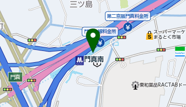 【予約制】Bounce 門真南(大阪メトロ)ロッカー保管場所の地図画像