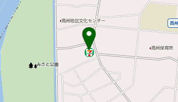 【予約制】Bounce セブンイレブン三郷公園前店 ロッカー 収納場所の地図画像