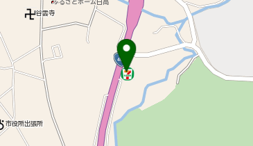 【予約制】Bounce セブンイレブン 日高バイパス店 ロッカー 保管場所の地図画像