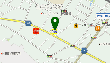 【予約制】Bounce ロッカー ミニストップ 和光下新倉店 収納スポットの地図画像
