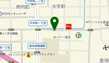 【予約制】Bounce ロッカー ヤマト運輸 大分金池町センター預かり所の地図画像