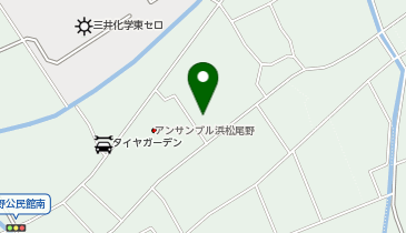 【予約制】Bounce ロッカー ヤマト運輸 浜北大野センター 保管場所の地図画像