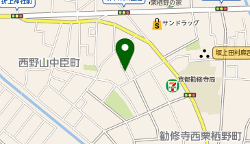 【予約制】Bounce ロッカーフレスコ カンシュテン収納スポットの地図画像