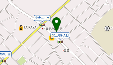 【予約制】Bounce セブンイレブン 上尾中妻1丁目店 ロッカー 保管場所の地図画像