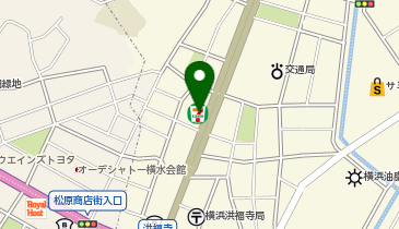 【予約制】Bounce セブンイレブン 横浜浅間町店 ロッカー 保管場所の地図画像