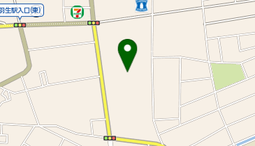 【予約制】Bounce ロッカー ヤオコー羽生店 収納スポットの地図画像