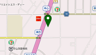 【予約制】Bounce ロッカー ヤマト運輸守山交信センター預かり所の地図画像