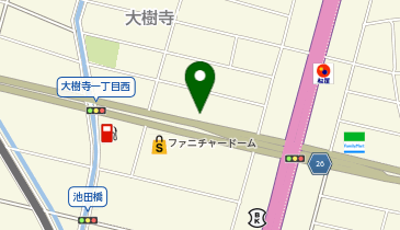 【予約制】Bounce ロッカー ヤマト運輸 岡崎大樹寺センター 保管場所の地図画像
