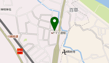 【予約制】Bounce ロッカー ヤマト運輸 多摩桜ヶ丘センター保管場所の地図画像