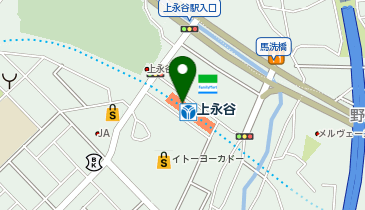【予約制】Bounce 横浜市営地下鉄上永谷駅ロッカー保管場所の地図画像