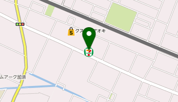 【予約制】Bounce セブンイレブン 加須南店 ロッカー 収納スポットの地図画像