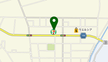 【予約制】Bounce セブンイレブン 稲栄6丁目店 ロッカー 保管スポットの地図画像