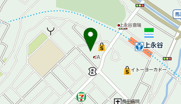 【予約制】Bounce ロッカービッグエー横浜丸山台店保管場所の地図画像