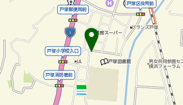 【予約制】Bounce ロッカー ヤマト運輸 ネコサポ 戸塚駅西口店 預かりスポットの地図画像