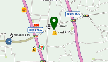 【予約制】Bounce Locker Welcia Neyagawa Takamiya store Storage Spotの地図画像