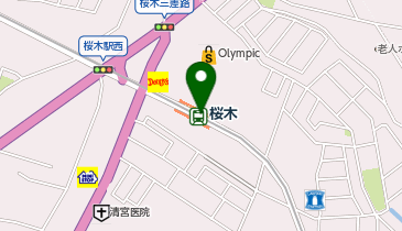 【予約制】Bounce 千葉都市モノレール桜木駅ロッカー保管場所の地図画像