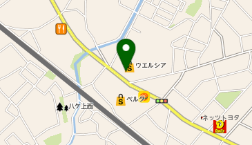 【予約制】Bounce ロッカー ウエルシア富士見鶴間店保管場所の地図画像