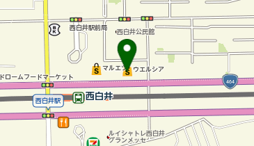 【予約制】Bounce Locker Welcia Nishishiroi store Storage Spotの地図画像