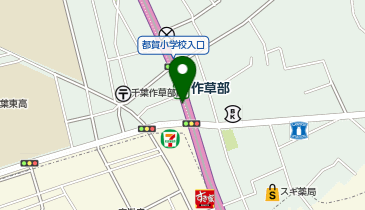 【予約制】Bounce 千葉市モノレール佐久部駅構内ロッカー保管場所の地図画像