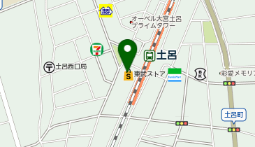 【予約制】Bounce ロッカー 東武ストア トロ保管所の地図画像