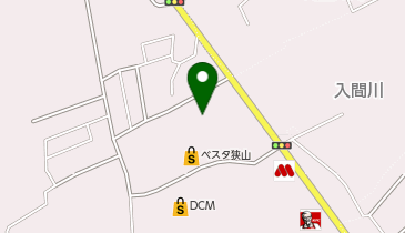 【予約制】Bounce ロッカー ベルクベスタ狭山店 収納スポットの地図画像