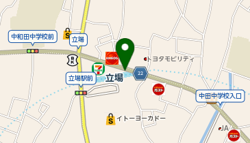 【予約制】Bounce 横浜市営地下鉄立葉駅ロッカー保管場所の地図画像