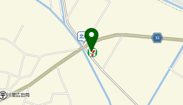 【予約制】Bounce セブンイレブン 川里北根店 ロッカー 保管場所の地図画像