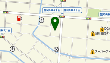 【予約制】Bounce ロッカー サツドラ 旭川豊岡4条店 保管場所の地図画像