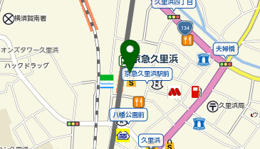 【予約制】Bounce Locker Keikyu Kurihama Station Storage Spotの地図画像