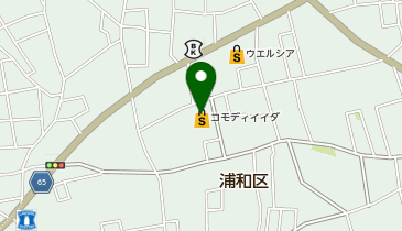 【予約制】Bounce ロッカーコモディティ飯田北浦和店 収納スポットの地図画像